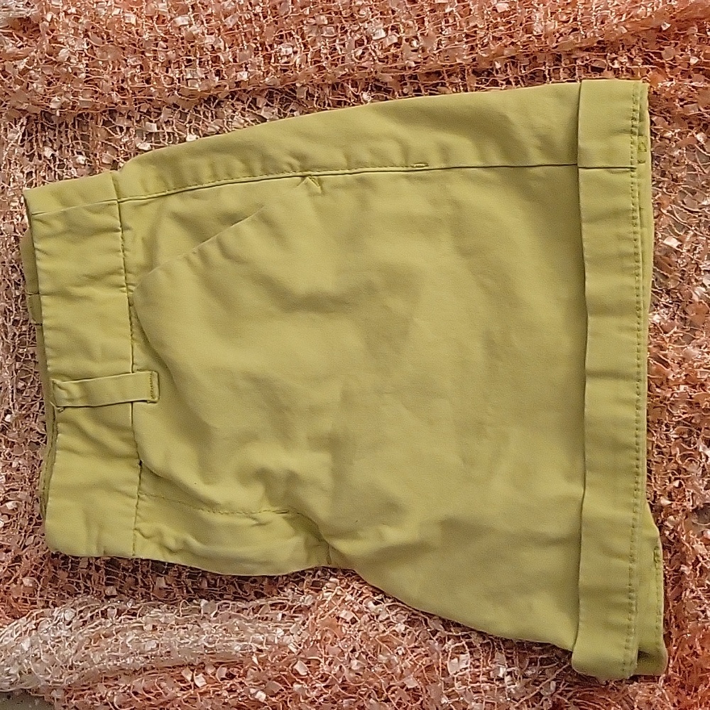 merona shorts, 4, lime green